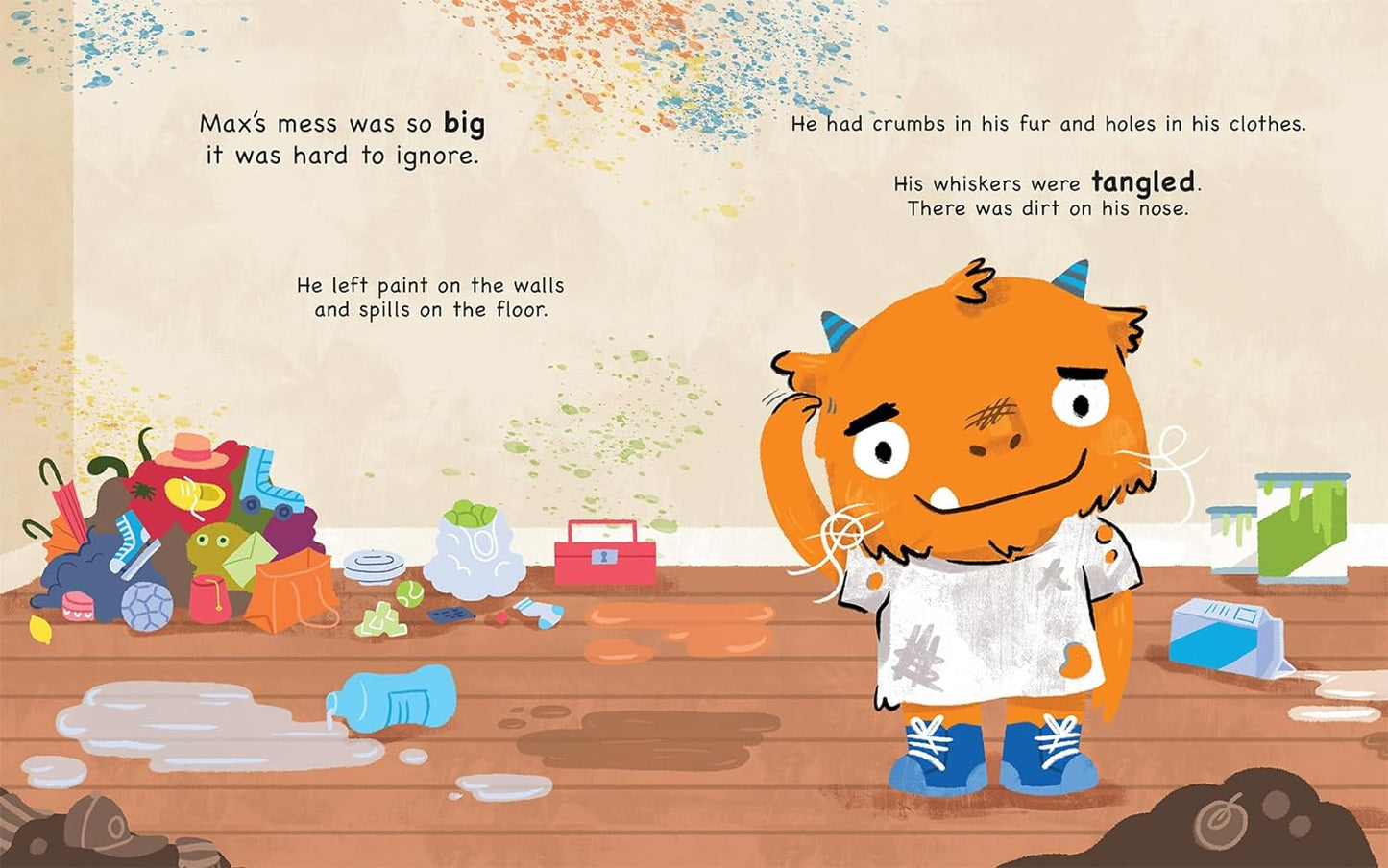 The Messiest Monster on Mill Street Book