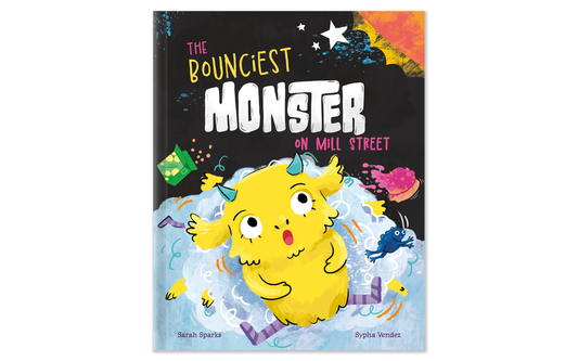 The Bounciest Monster on Mill Street Book