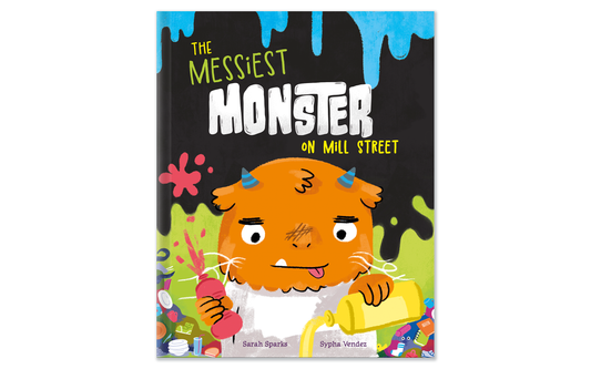 The Messiest Monster on Mill Street Book